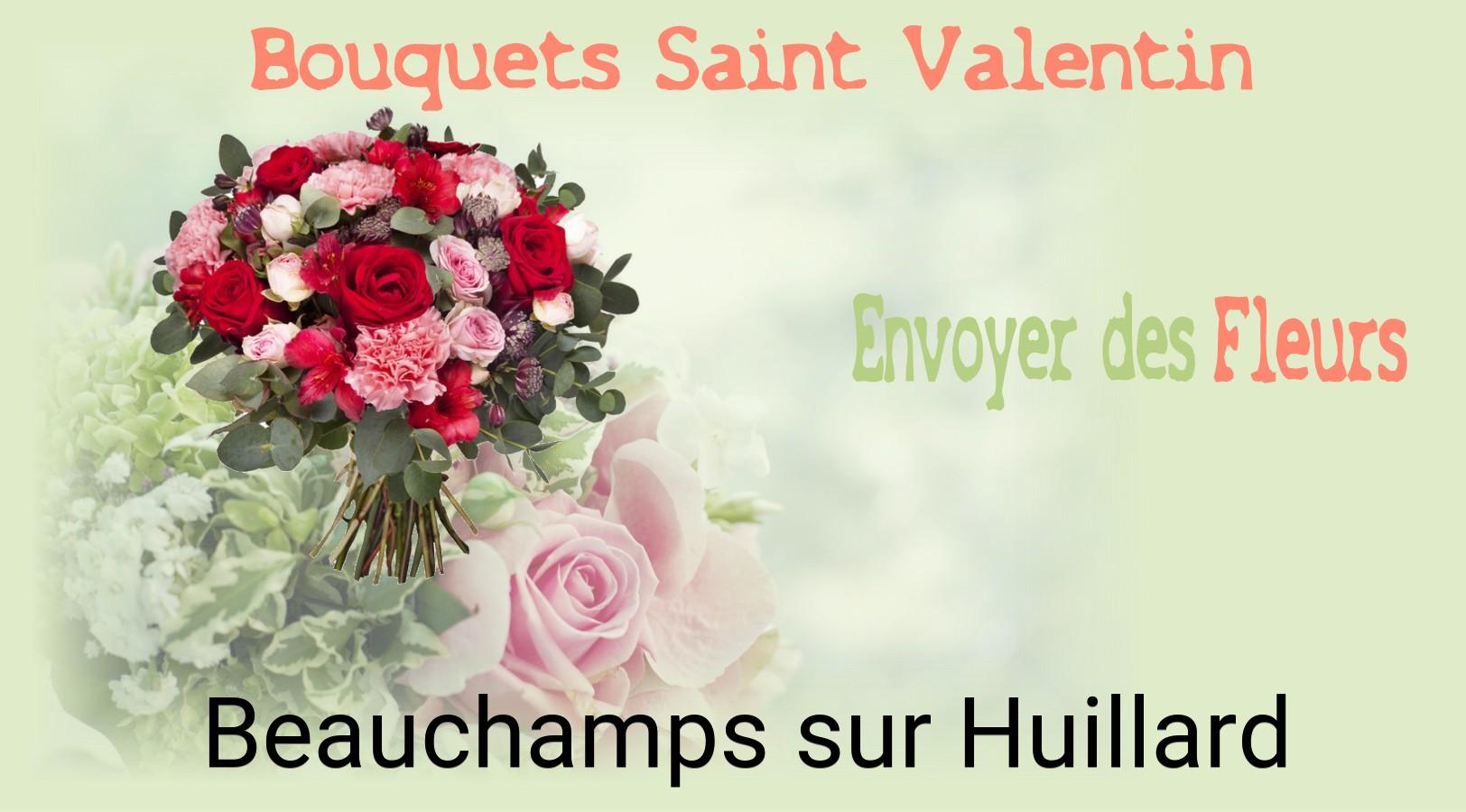 Roses de Saint-Valentin livrées à Beauchamps-sur-Huillard